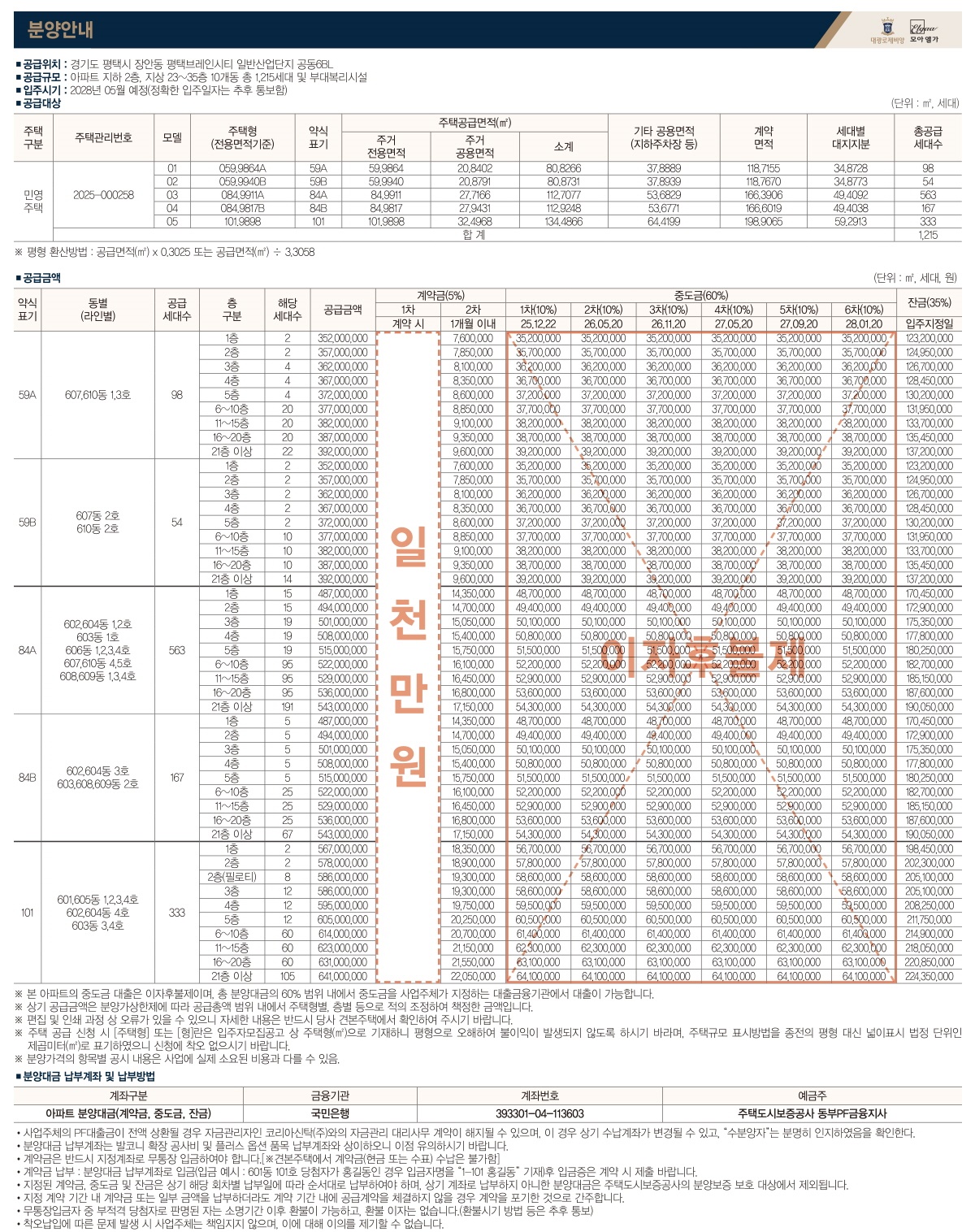 브레인시티 메디스파크 분양안내2