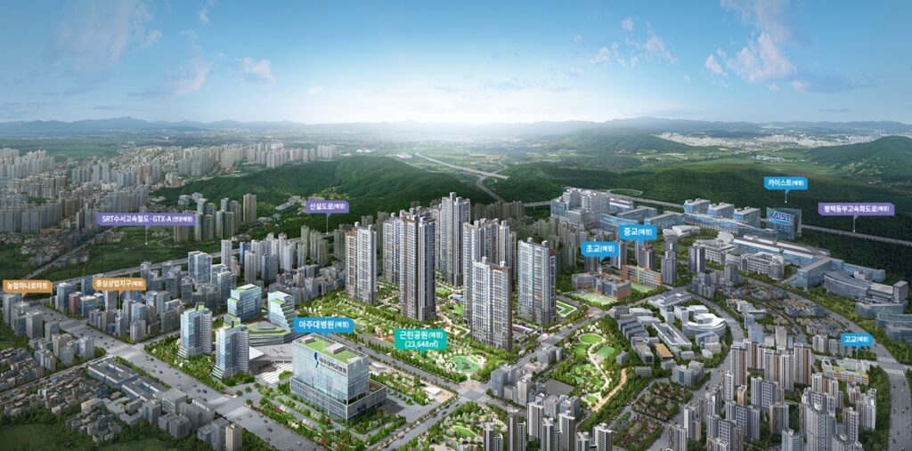 Home 1 브레인시티 메디스파크 조감도1